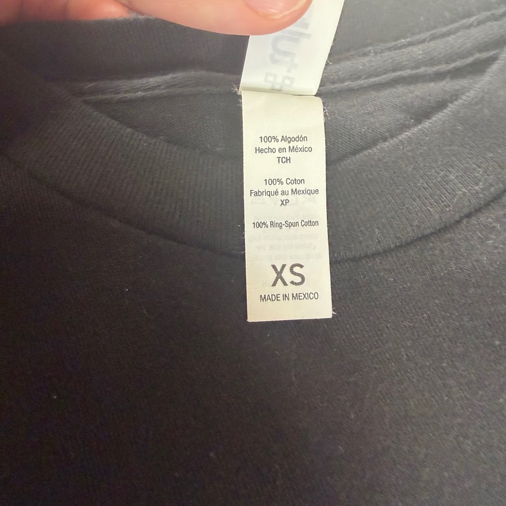 Tultex Unisex XS Black Crumbl Cookies Desserts Graphic T-Shirt Short Sleeve - Picture 6 of 8